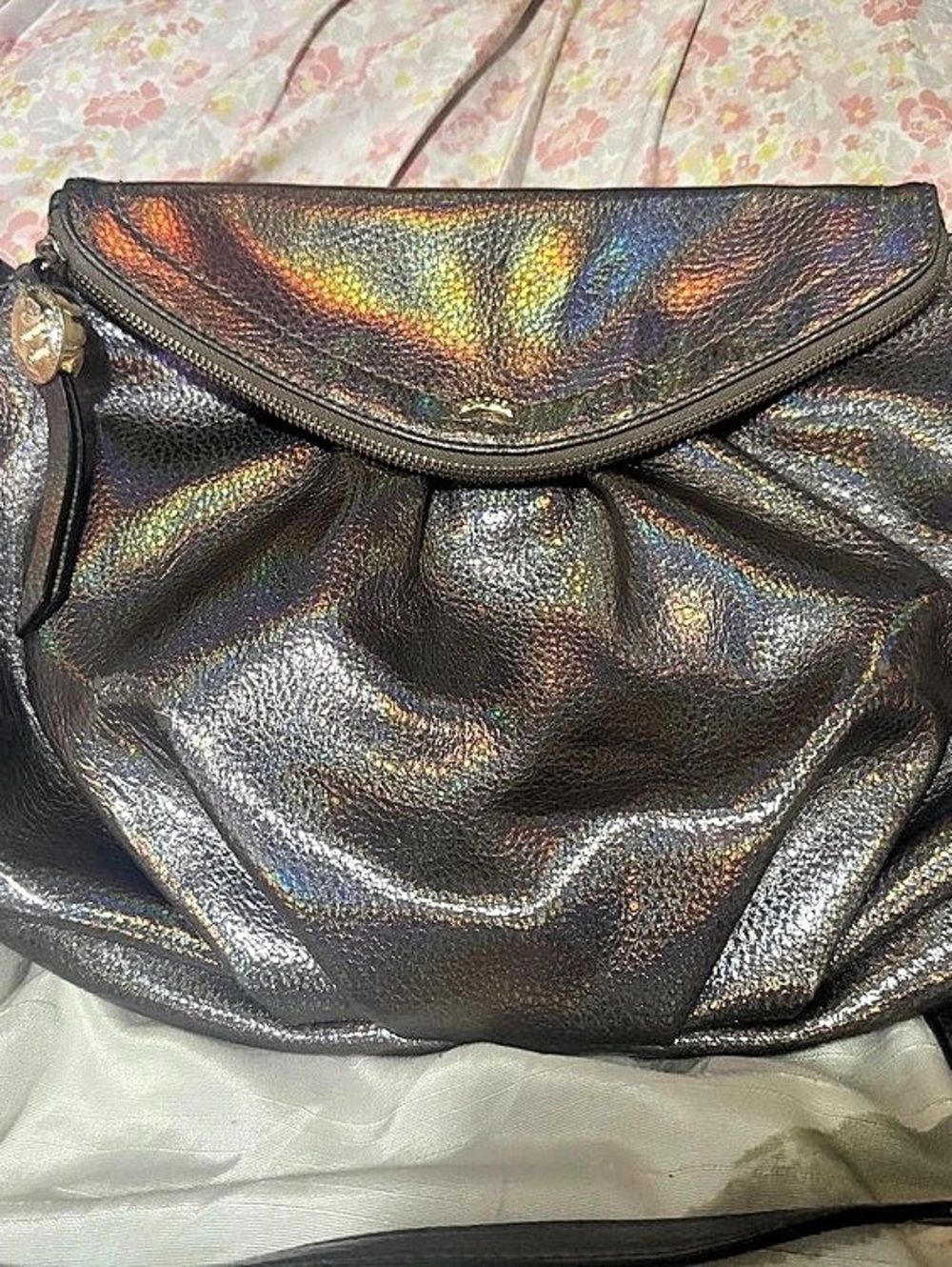 Juicy Couture Iridescent Black Shoulder Bag